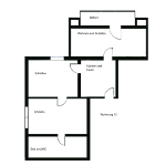 Grundriß Wohnung 15